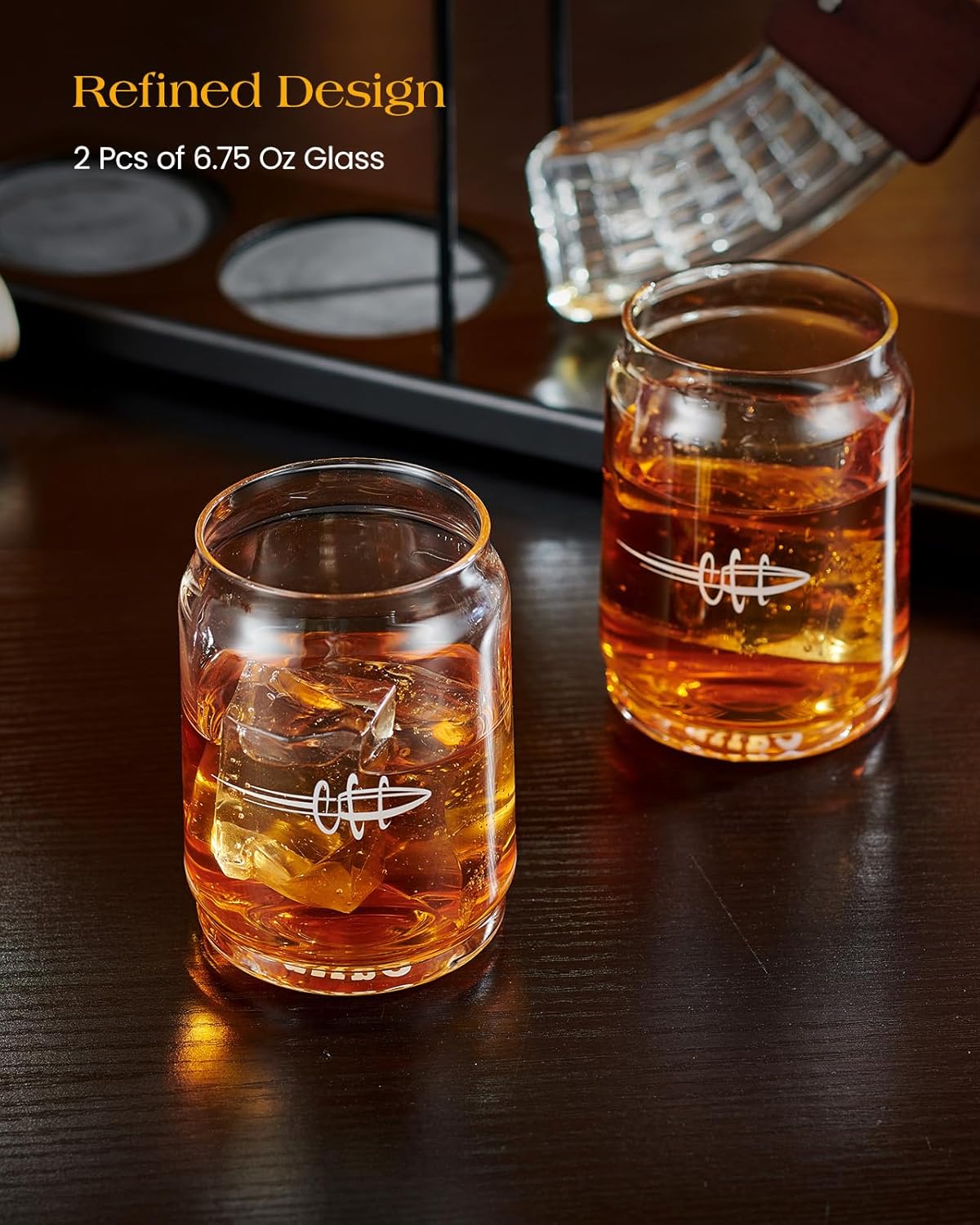 Whiskey Decanter Sets for Men - Gun Decanter